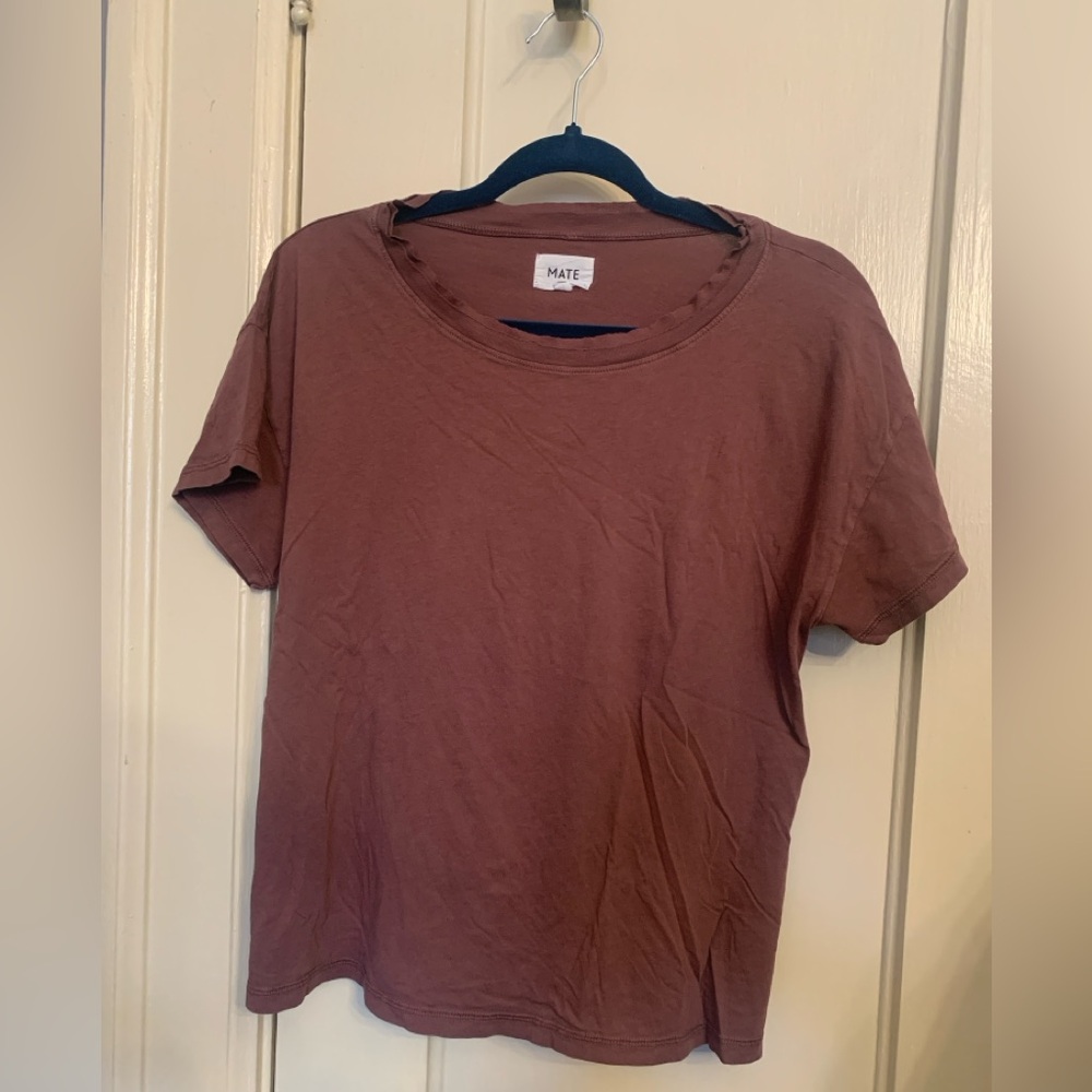 MATE the Label Brown Short Sleeve Tee